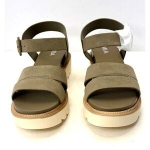 MIA Women's Jovie Platform Sandals Taupe Size 7M NWT/BOX